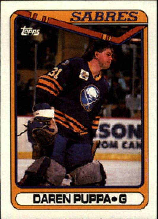 NHL 1990-91 Topps - No. 238 - Daren Puppa