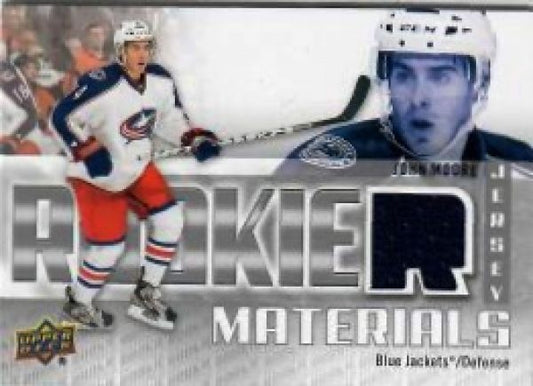 NHL 2011-12 Upper Deck Rookie Materials - No RM-JM - John Moore