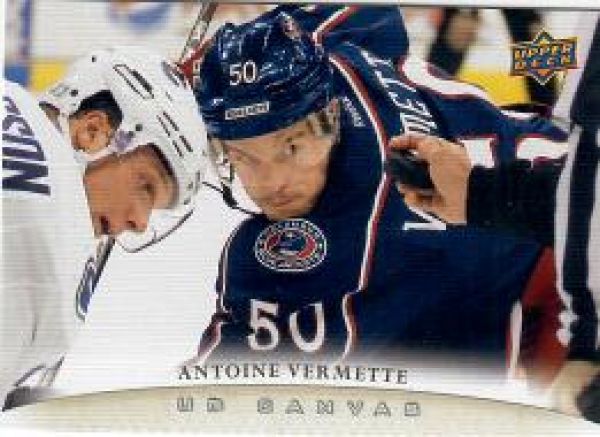 NHL 2011-12 Upper Deck Canvas - No C140 - Antoine Vermette