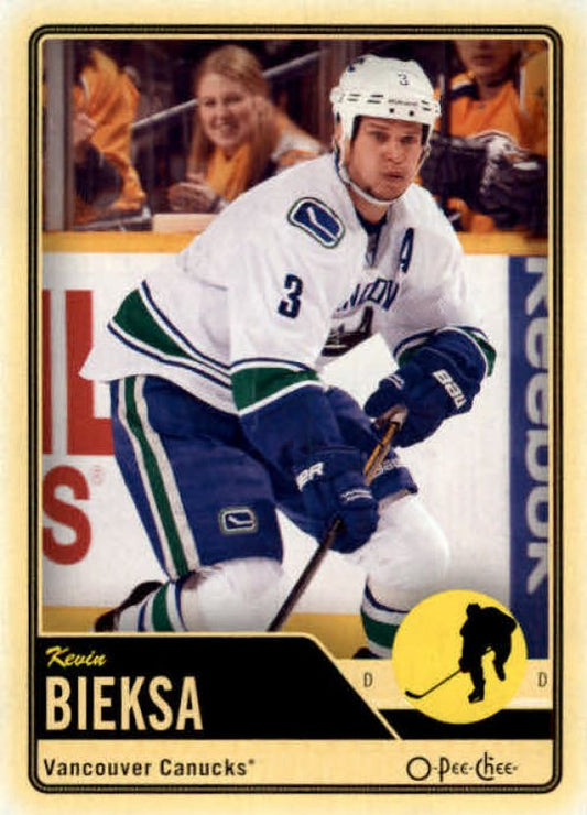 NHL 2012-13 O-Pee-Chee - No 172 - Kevin Bieksa