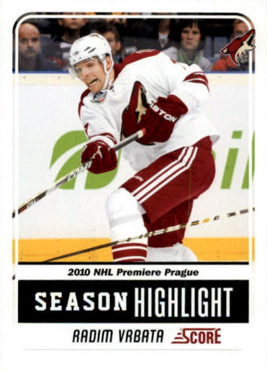 NHL 2011-12 Score - No 5 - Radim Vrbata