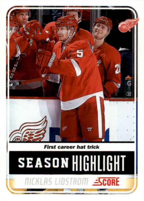 NHL 2011-12 Score - No 7 - Nicklas Lidstrom