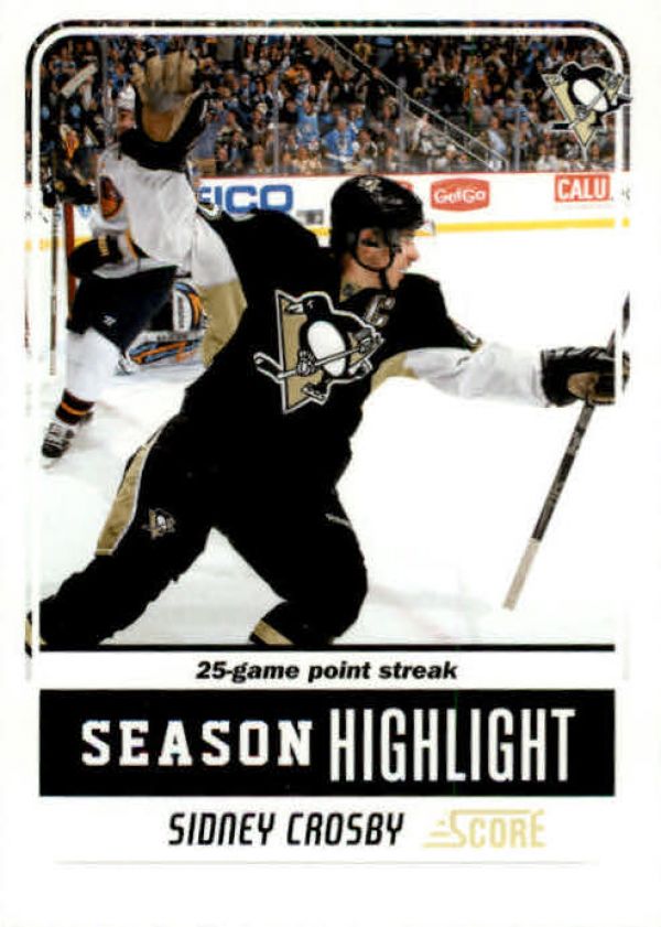 NHL 2011-12 Score - No 9 - Sidney Crosby