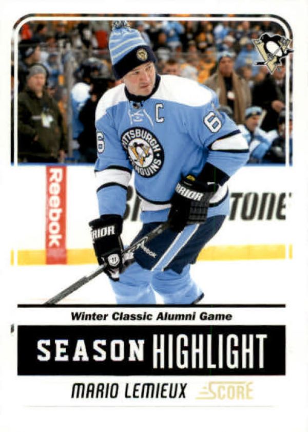 NHL 2011-12 Score - No 10 - Mario Lemieux