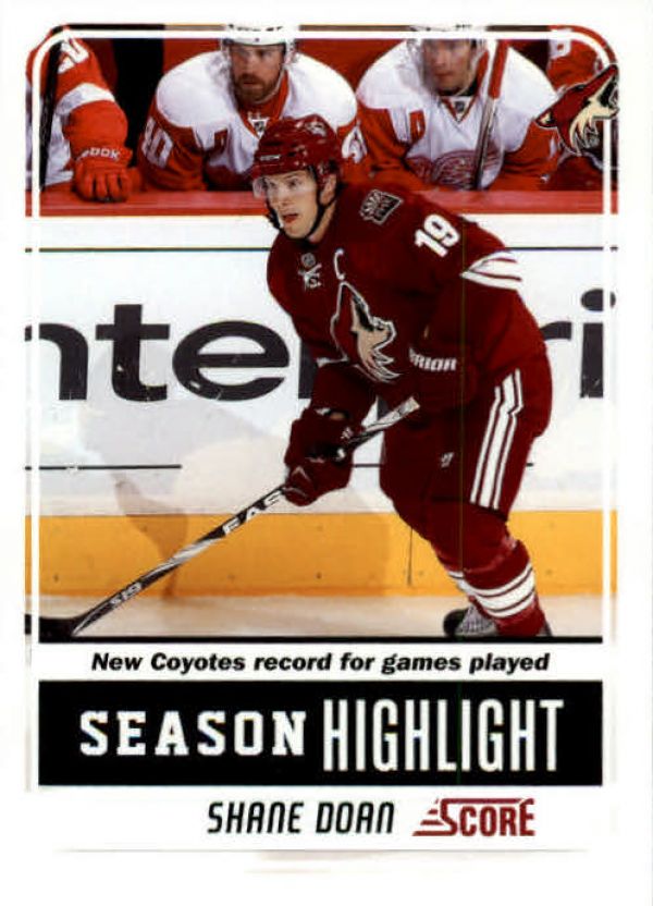 NHL 2011-12 Score - No 20 - Shane Doan