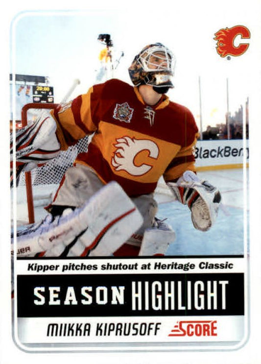 NHL 2011-12 Score - No 23 - Miikka Kiprusoff