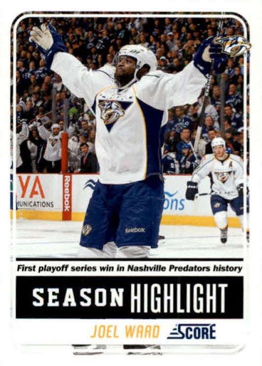 NHL 2011-12 Score - No 31 - Joel Ward