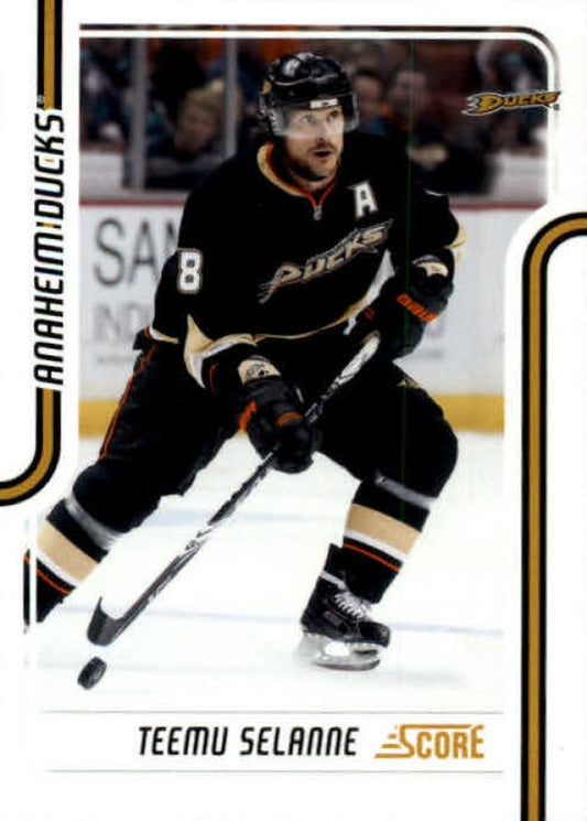 NHL 2011-12 Score - No 41 - Teemu Selanne