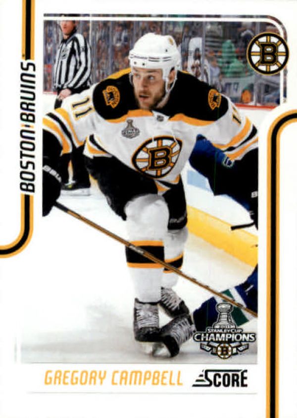 NHL 2011-12 Score - No 54 - Gregory Campbell