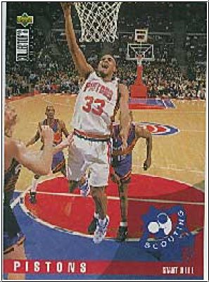 NBA 1995-96 Collector's Choice International German II - No 118 - Grant Hill