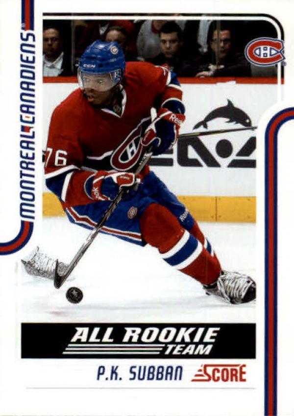 NHL 2011-12 Score - No 256 - P.K. Subban