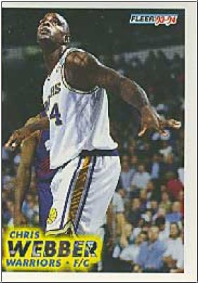 NBA 1993-94 Fleer - No 292 - Chris Webber