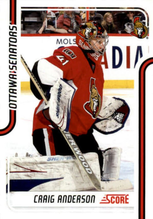 NHL 2011-12 Score - No 334 - Craig Anderson