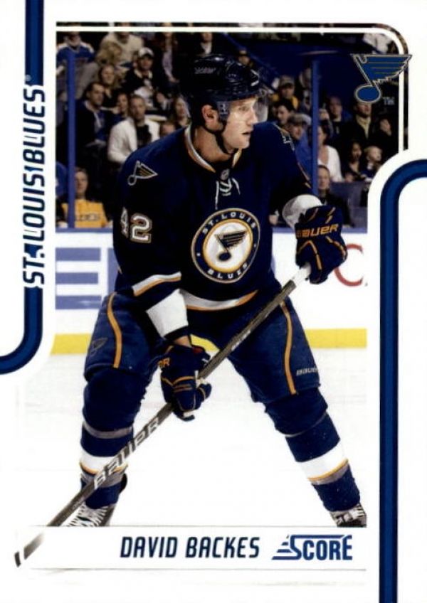 NHL 2011-12 Score - No 399 - David Backes