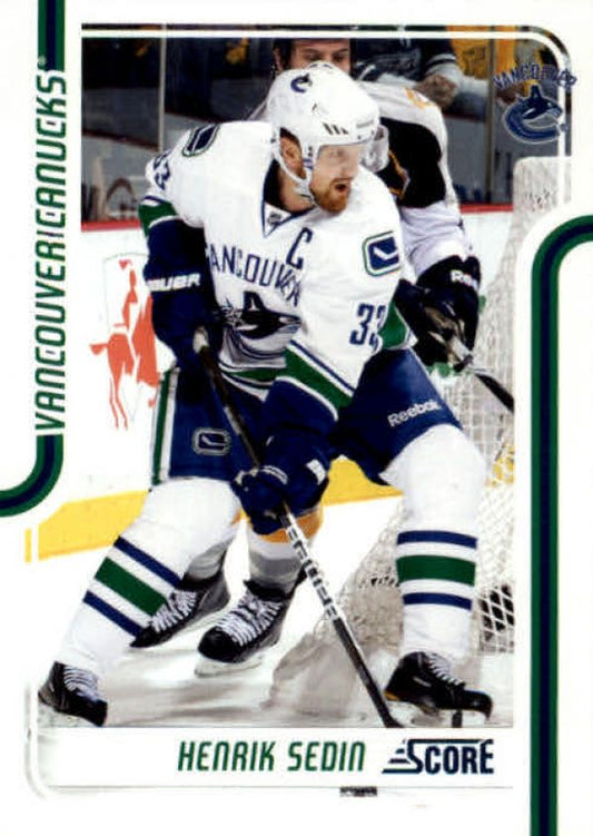 NHL 2011-12 Score - No 442 - Henrik Sedin