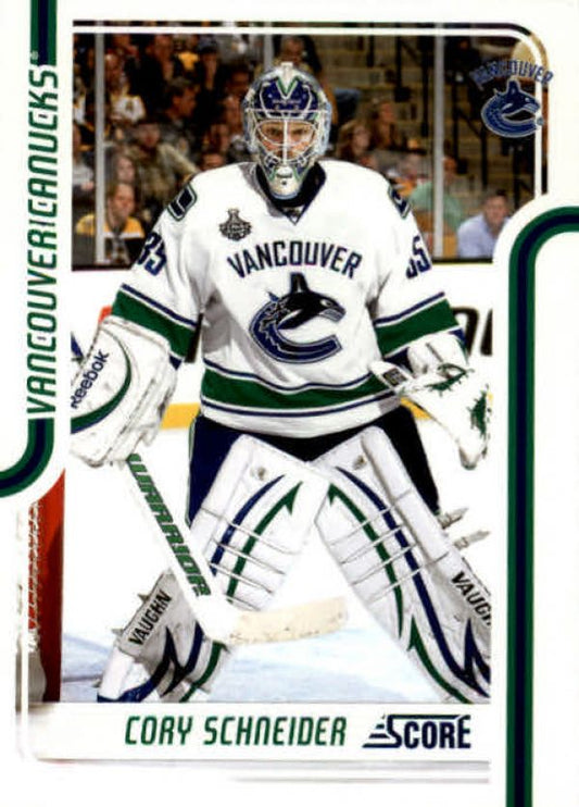 NHL 2011-12 Score - No 454 - Cory Schneider