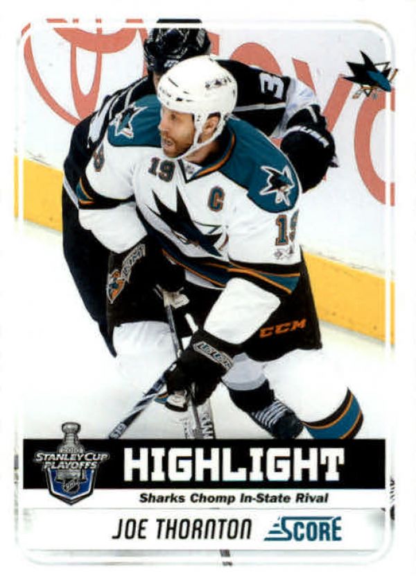 NHL 2011-12 Score - No 493 - Joe Thornton