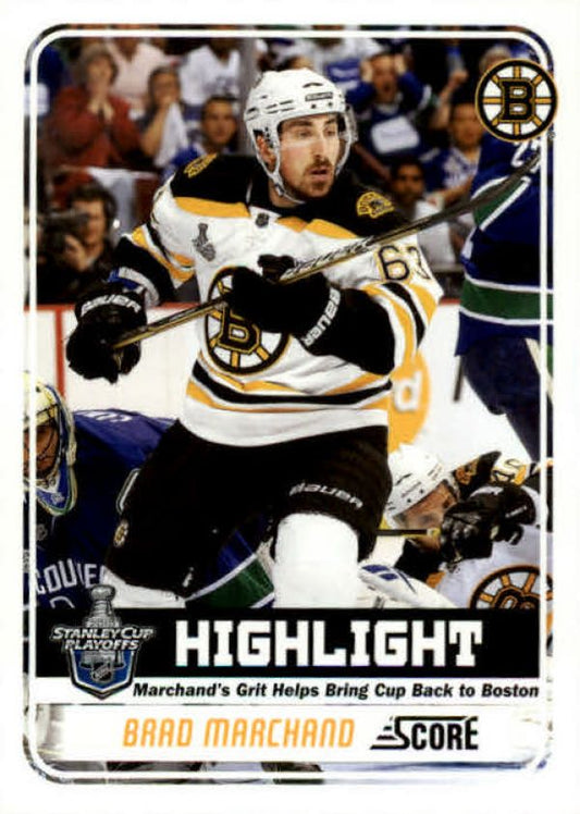 NHL 2011-12 Score - No 500 - Brad Marchand