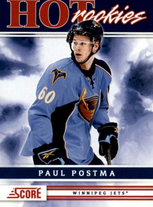 NHL 2011-12 Score - No 501 - Paul Postma