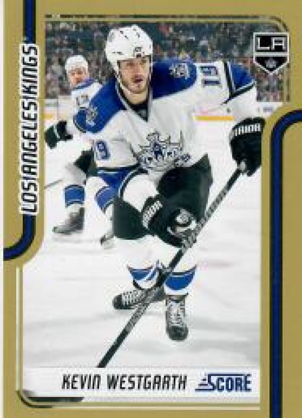 NHL 2011-12 Score Gold - No 222 - Kevin Westgarth