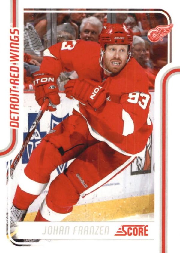 NHL 2011-12 Score Glossy - No 173 - Johan Franzen