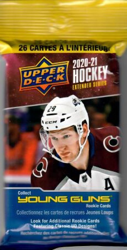 NHL 2020-21 Upper Deck Extended Series Fat Packs