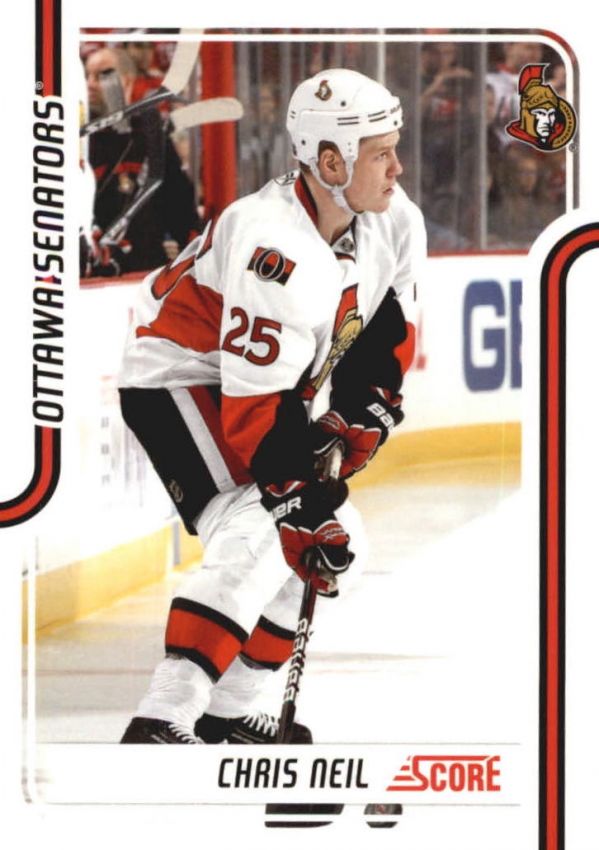 NHL 2011-12 Score Glossy - No 324 - Chris Neil