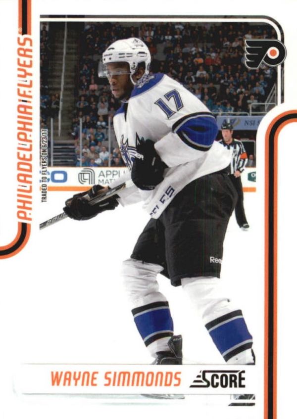 NHL 2011-12 Score Glossy - No 338 - Wayne Simmonds