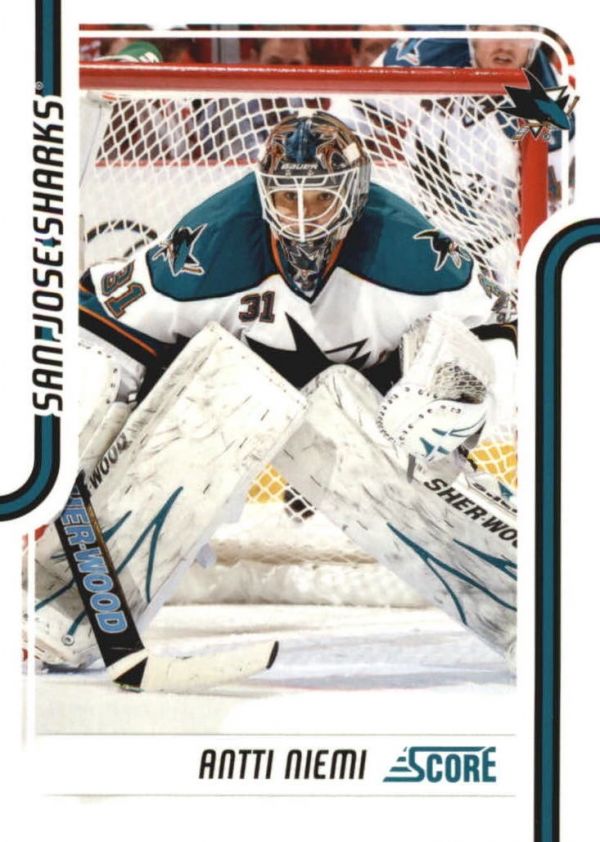 NHL 2011-12 Score Glossy - No 395 - Antti Niemi