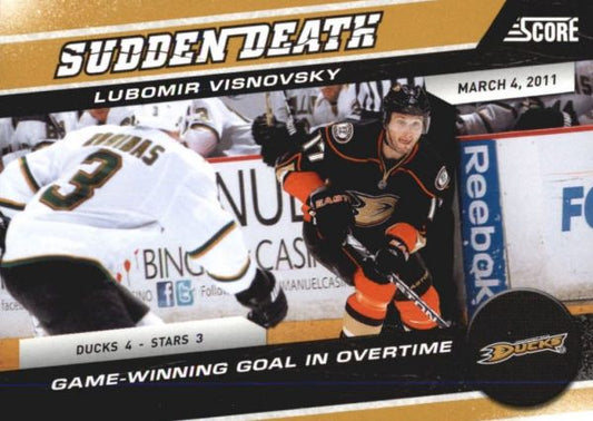 NHL 2011-12 Score Sudden Death - No 12 - Lubomir Visnovsky