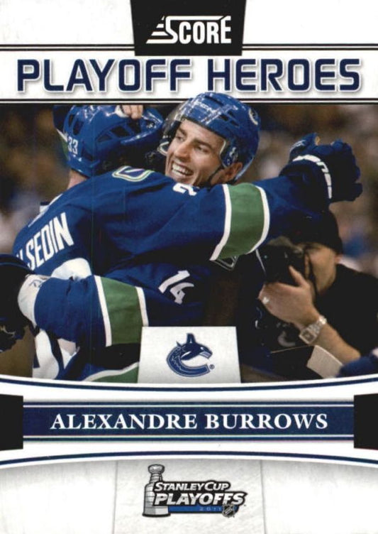 NHL 2011-12 Score Playoff Heroes - No 3 - Alexandre Burrows