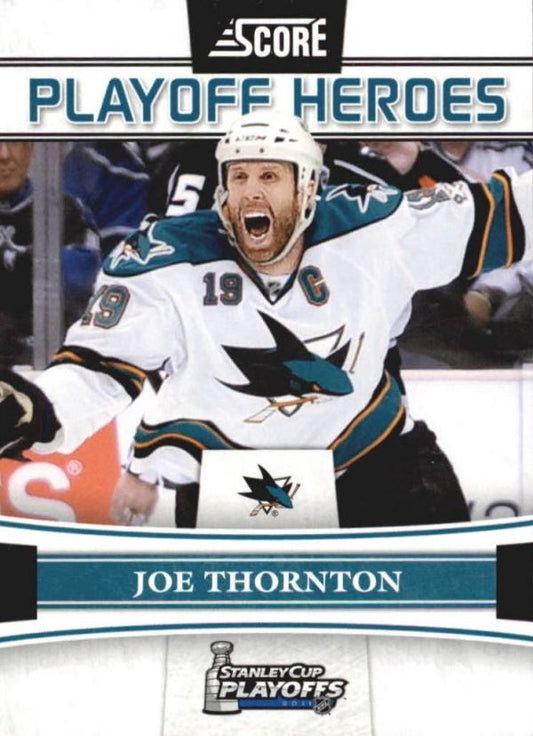 NHL 2011-12 Score Playoff Heroes - No 2 - Joe Thornton