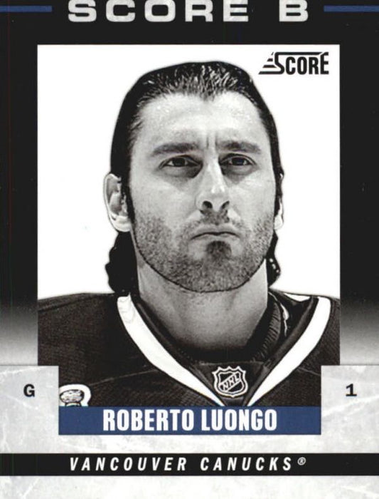 NHL 2011-12 Score B - No 3 - Roberto Luongo