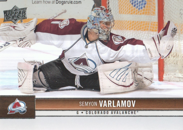 NHL 2012-13 Upper Deck - No. 46 - Semyon Varlamov