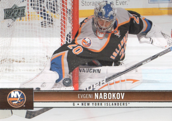 NHL 2012-13 Upper Deck - No 114 - Evgeni Nabokov