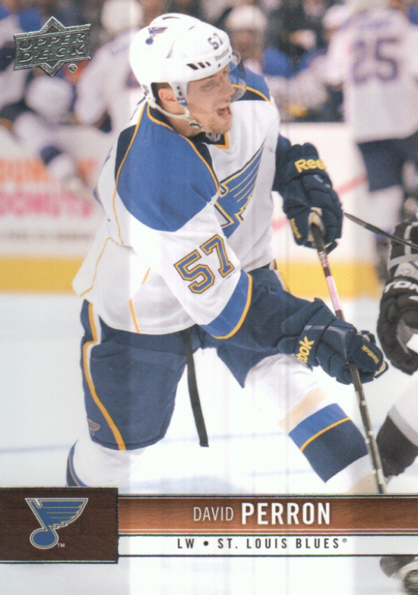 NHL 2012-13 Upper Deck - No 162 - David Perron