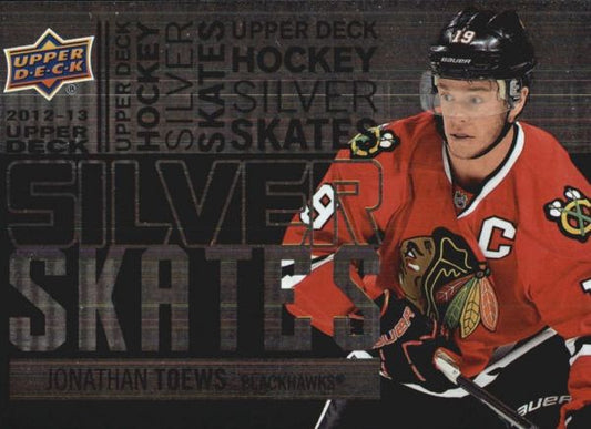 NHL 2012-13 Upper Deck Silver Skates - No SS10 - Jonathan Toews