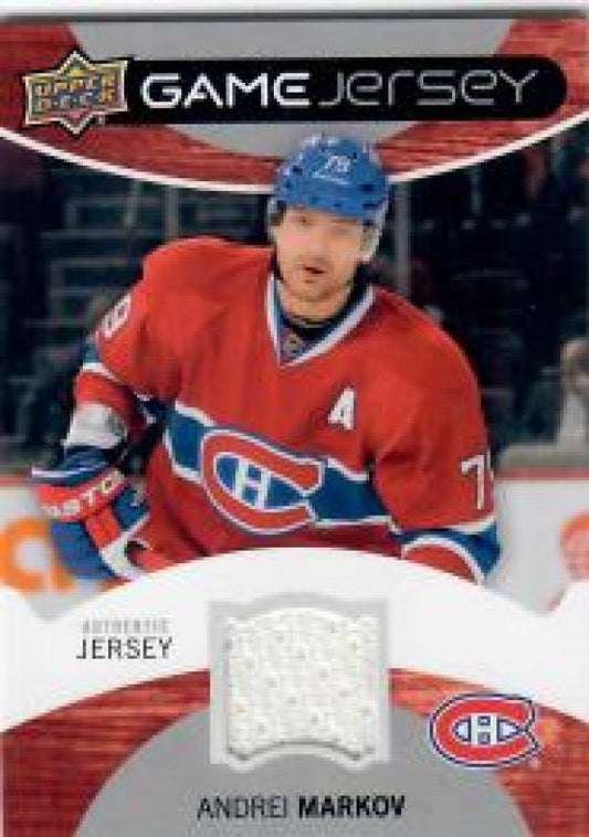 NHL 2012-13 Upper Deck Game Jerseys - No GJ-AM - Andrei Markov