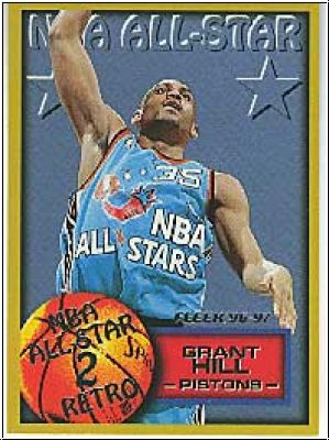 NBA 1996-97 Fleer European - No. 325 - Grant Hill