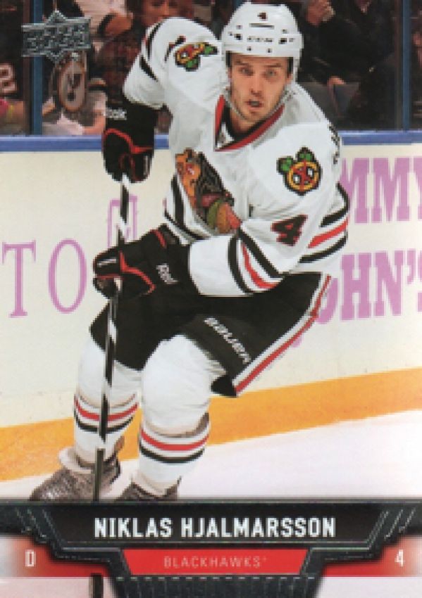 NHL 2013-14 Upper Deck - No. 332 - Niklas Hjalmarsson