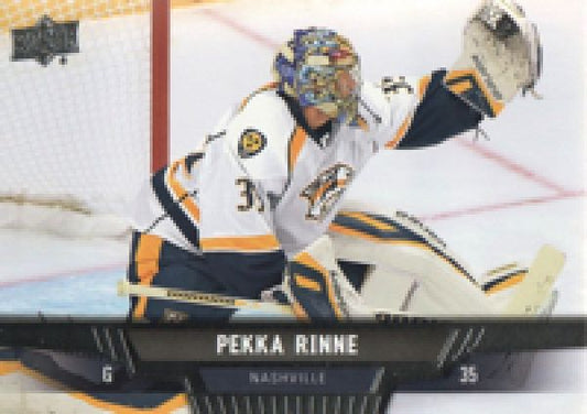 NHL 2013-14 Upper Deck - No. 337 - Pekka Rinne