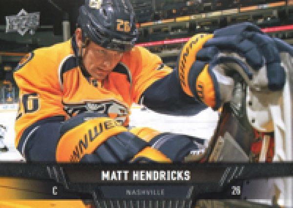 NHL 2013-14 Upper Deck - No. 342 - Matt Hendricks