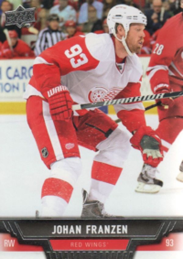 NHL 2013-14 Upper Deck - No. 343 - Johan Franzen