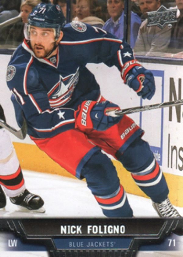 NHL 2013-14 Upper Deck - No. 352 - Nick Foligno