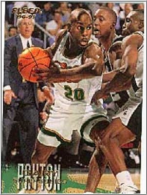 NBA 1996-97 Fleer - No 103 - Gary Payton