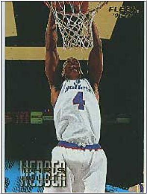NBA 1996-97 Fleer - No 119 - Chris Webber