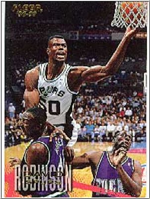 NBA 1996-97 Fleer - No 100 - David Robinson