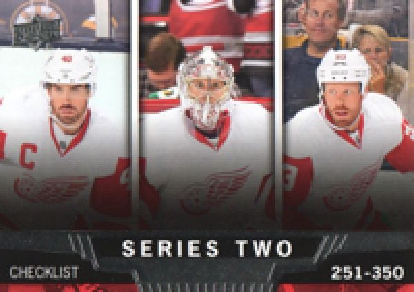 NHL 2013-14 Upper Deck - No 449 - Henrik Zetterberg / Jim Howard / Johan Franzen