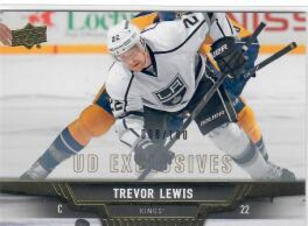 NHL 2013-14 Upper Deck Exclusives - No 265 - Trevor Lewis