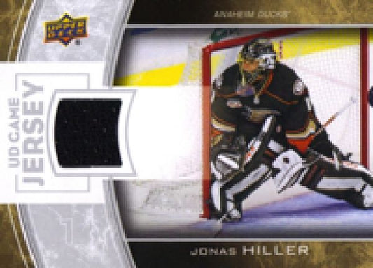 NHL 2013-14 Upper Deck Game Jerseys - No GJ-JH - Jonas Hiller